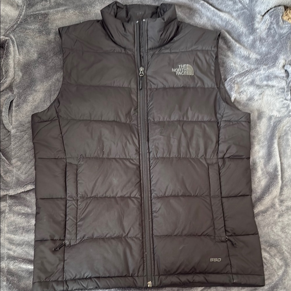 The North Face Black Puffer Vest